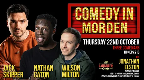 Comedy at the Vault Morden