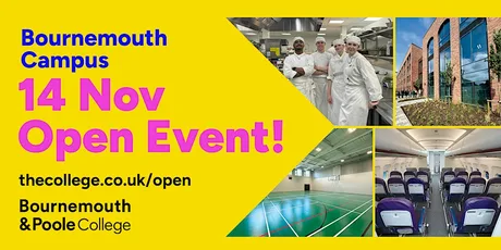 Bournemouth & Poole College Open Event (Bournemouth Campus)