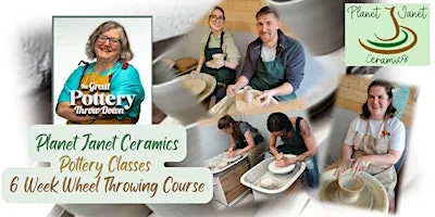 Pottery 6 weeks of Wheel Throwing Classes. Tuesday Evenings