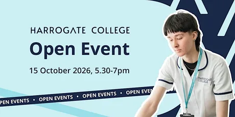 Harrogate College October Open Event