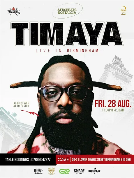 TIMAYA LIVE IN BIRMINGHAM
