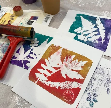 Gel Plate Printing - Riverside