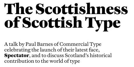 The Scottishness of Scottish Type (Edinburgh)