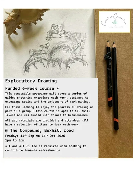 Exploratory Drawing 6 week course.