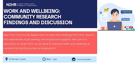 Work and Wellbeing: Community Research Findings and Discussion
