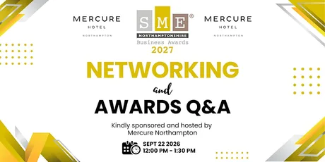 Networking and Awards Q&A at Mercure Northampton