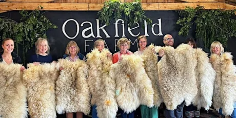 Fleece to Felt Workshop at OAKFIELD - Felted Rug Making Class