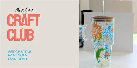 *Craft Club* - Paint your own glass workshop