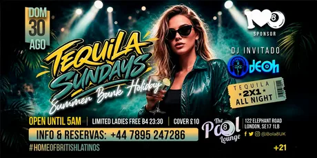 Bank Holiday Sunday: Reggaeton & Party Anthems at Bola 8