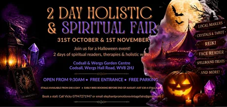 Halloween spiritual and holistic fair day 2