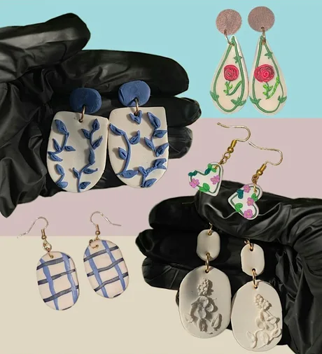 BRSHES, Clay Earring Making Workshop - Winter Inspired! Glasgow
