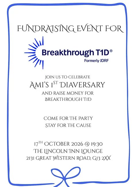 Ami's Fundraiser for Breakthrough T1D