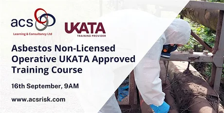 Asbestos Non-Licensed Operative UKATA Approved (Face-to-Face) Open Course