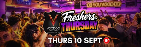 Voodoo Freshers Week Thursday