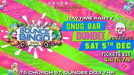 Zander nation presents bounce bingo