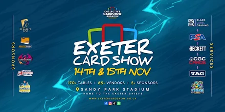 Exeter Card Show | 14th & 15th Nov 2026