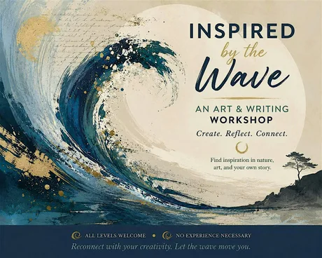 THE WAVE. Painting and Writing Workshop