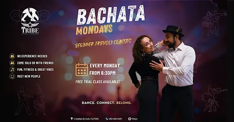 BACHATA MONDAYS WITH THE TRIBE!