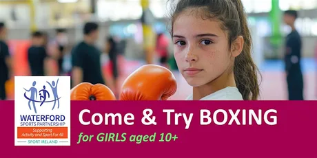 Come Try Boxing for Girls (over 10s) 12 noon