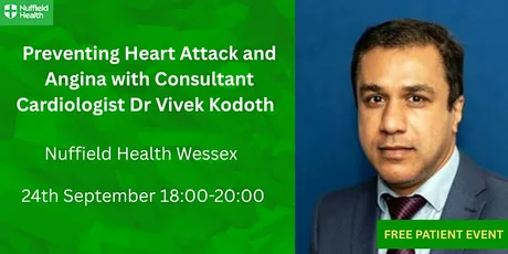 Preventing Heart Attack and Angina by Consultant Cardiologist Vivek Kodoth