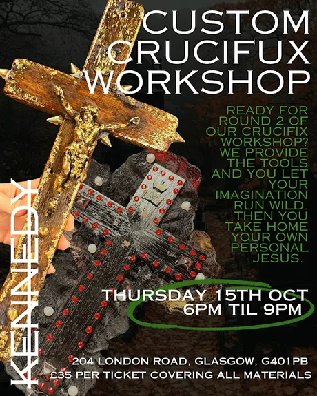 Custom crucifix workshop
