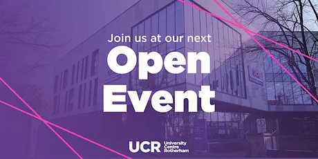 Wednesday 30th September 2026 | Open Event | University Centre Rotherham