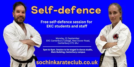 Free self-defence session