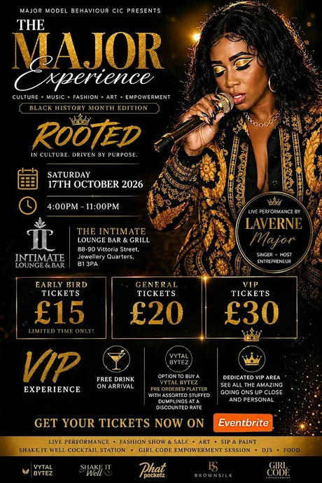 THE MAJOR EXPERIENCE - ROOTED — Black History Month Edition