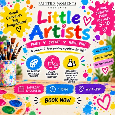 Painted Moments: Little Artists Edition
