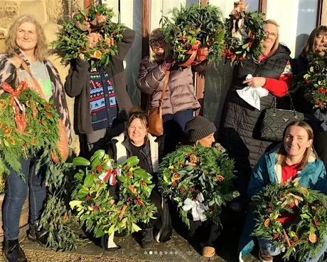 Wreath making workshop