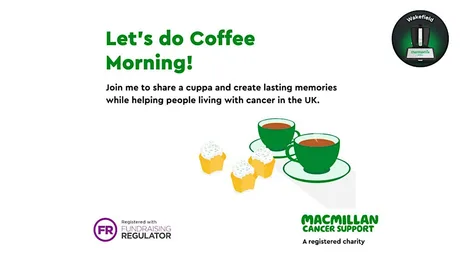 MACMILLAN COFFEE MORNING WITH THERMOMIX