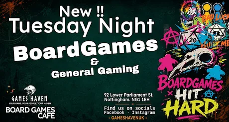 Tuesday Games at Games Haven