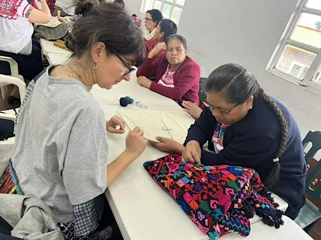 Traditional Mexican Embroidery Workshop - La Feria Festival