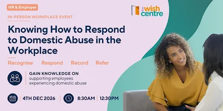 HR Training - Supporting employees experiencing domestic Abuse