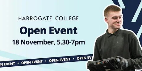 Harrogate College November Open Event