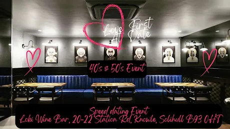 40's & 50's Speed Dating Evening in Knowle