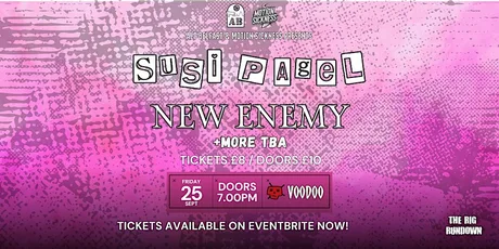 Alt Belfast & Motion Sickness: Susi Pagel + New Enemy & Rose Fatale