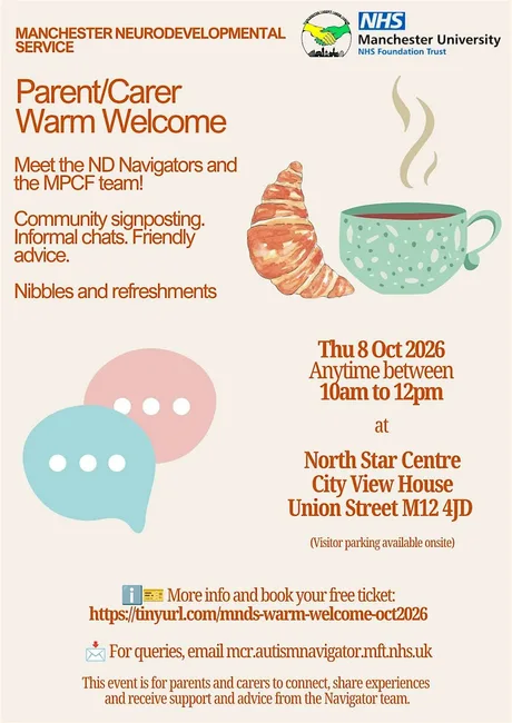 Manchester Neurodevelopmental (ND) Service Warm Welcome