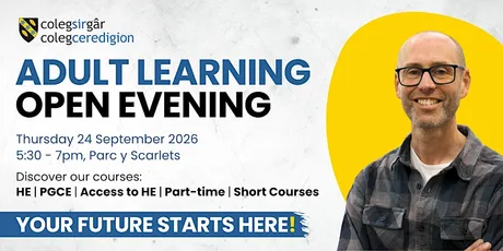 Adult Learning Open Evening at Parc y Scarlets