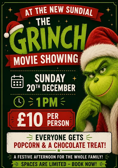 Grinch movie showing