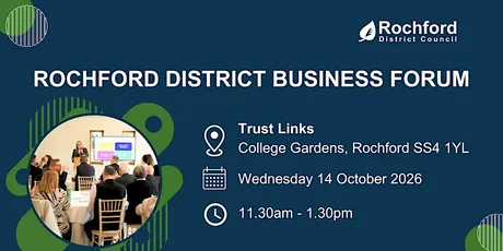 Rochford District Business Forum October 2026