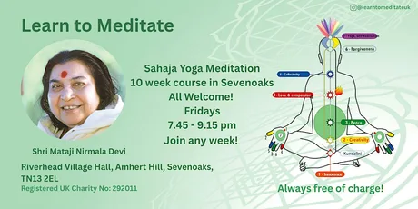 Learn to Meditate - Free 10 Week Course in Sevenoaks - Inner peace balance