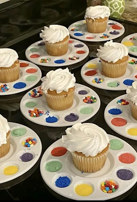 Cupcake decoration station - Clydach