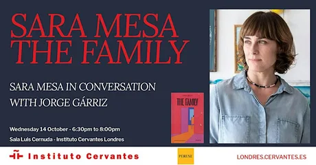 Sara Mesa presents her book The Family