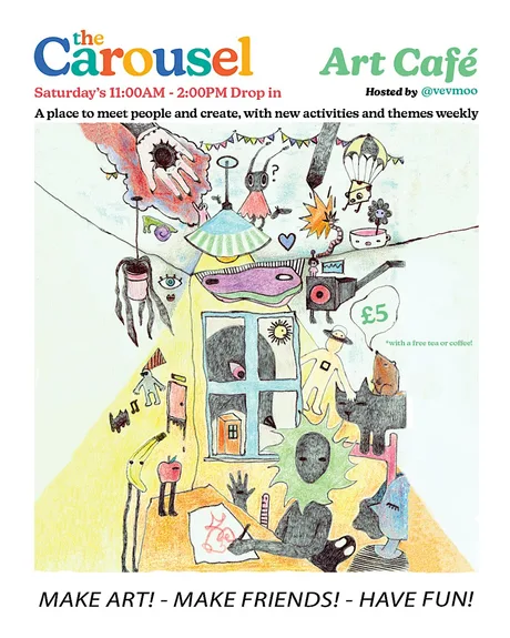 Art Café - Drawing workshop to acoustic music