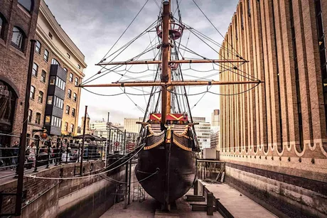 'Black Scorpion' Sets Sail: Book Launch aboard The Golden Hinde