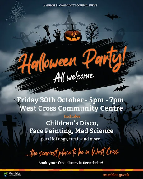 Halloween Party at West Cross Community Centre!