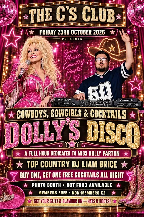 Country Dolly Disco with Dj Liam Brice