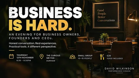 BUSINESS IS HARD.