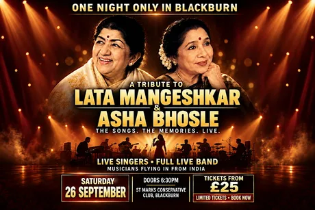 LATASHA: Lata Mangeshkar & Asha Bhosle – Live Bollywood Tribute